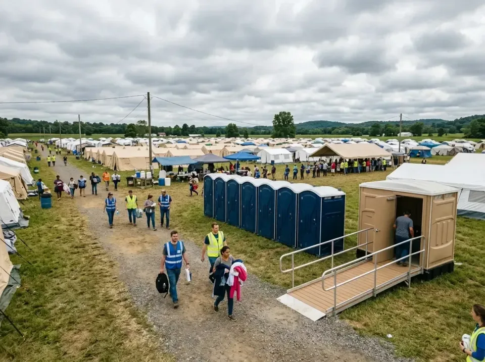 disaster-relief-camp-restrooms-010 — frequently asked questions, Dumpster & Portable Bathrooms Rental in Mont Belvieu, TX